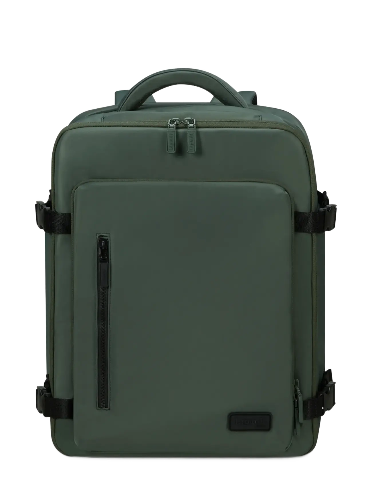 Lipault Travel Backpack, 45, Khaki green, Backpacks > Carry-on Backpacks, Herre