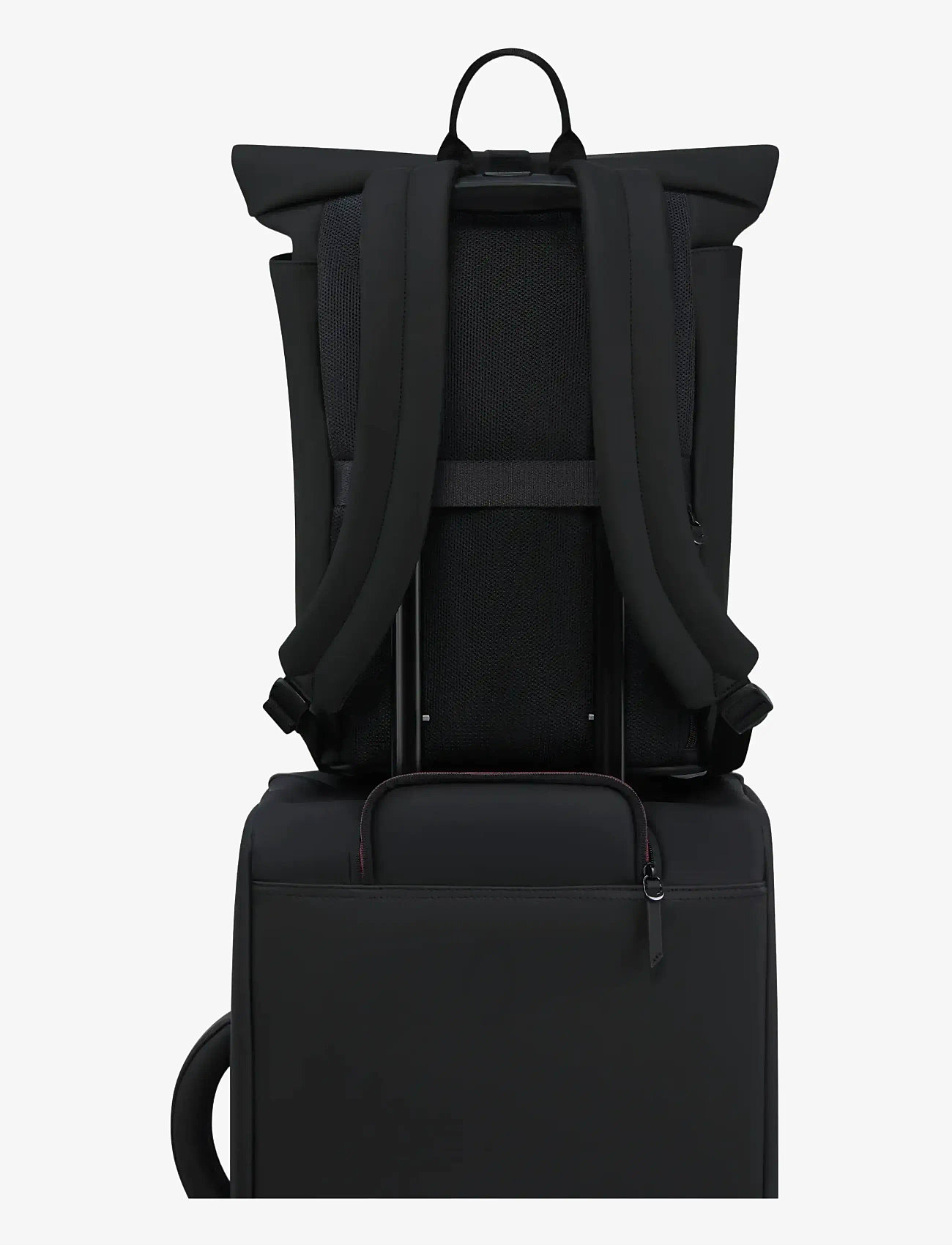 Lipault - ROLLTOP BACKPACK 2.0 - rolltop-ryggsäckar - black - 4