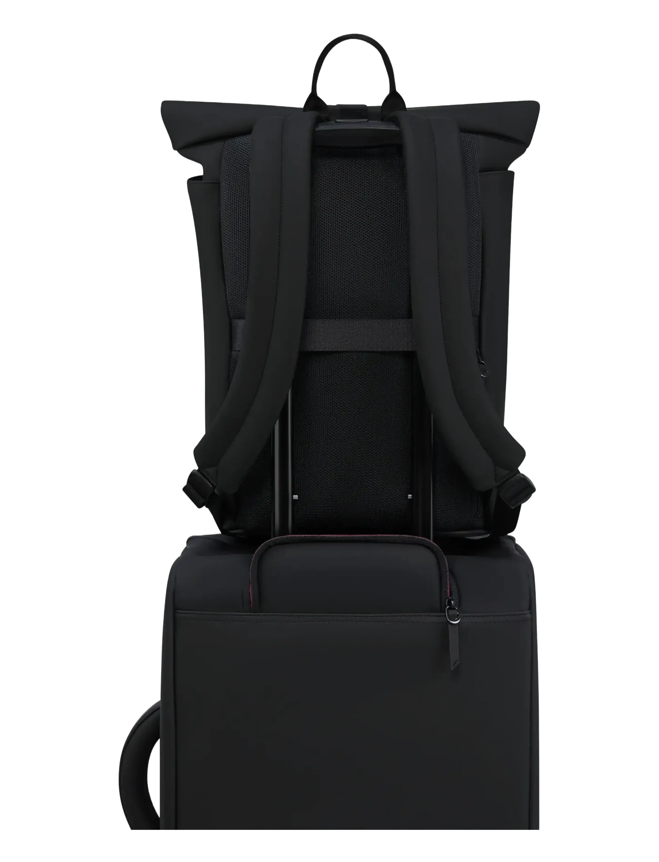 Lipault - ROLLTOP BACKPACK 2.0 - rucksäcke mit rollverschluss - black - 4
