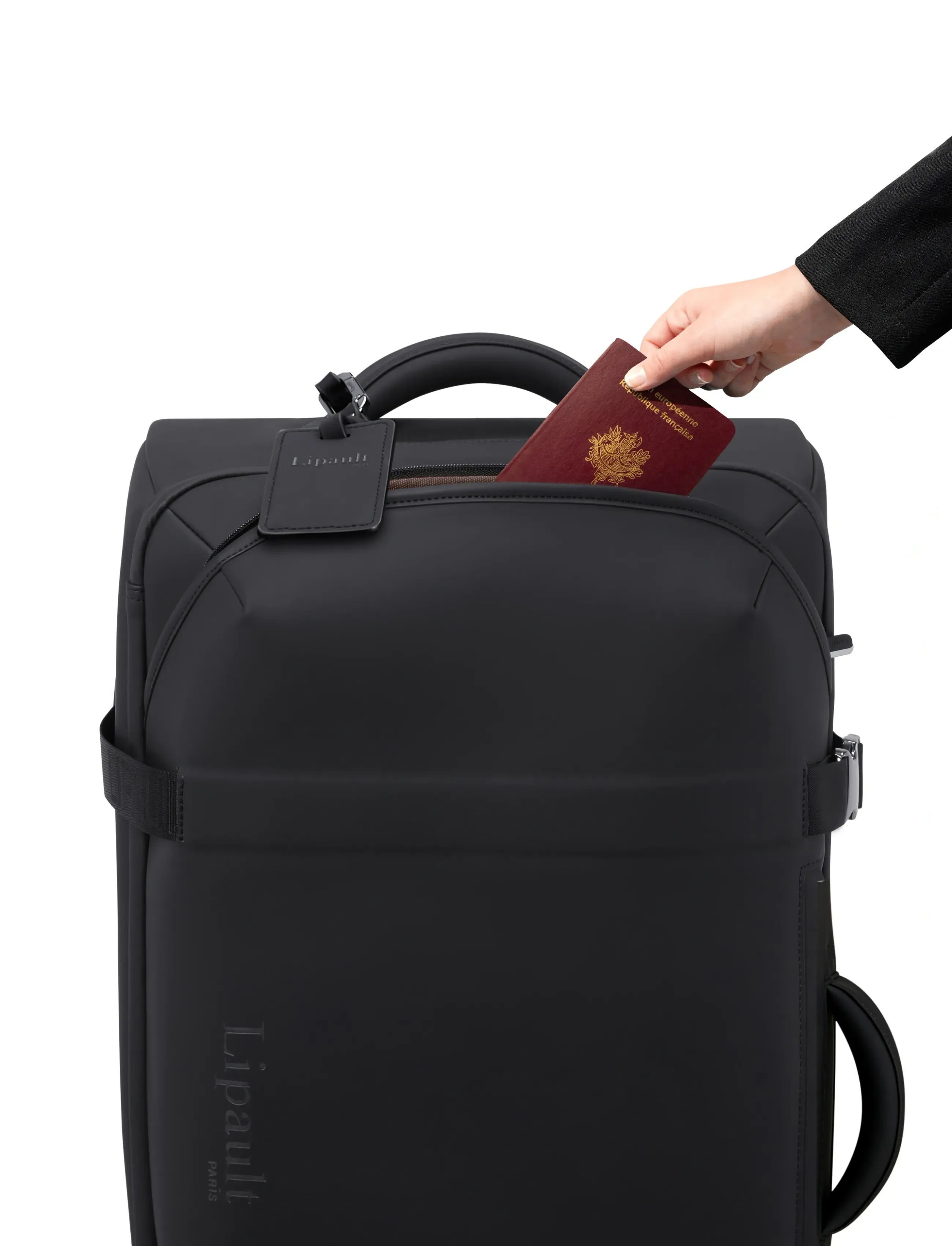 Lipault Large Exile Duffle/Wh, 72, Suitcases, Schwarz - Softshell Frauen