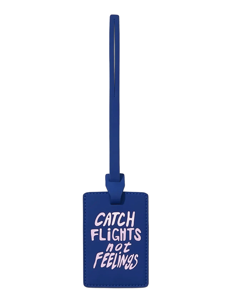 Lipault - LUGGAGE TAG CATCH FLIGHTS - bagagemærker - blue me away - 0