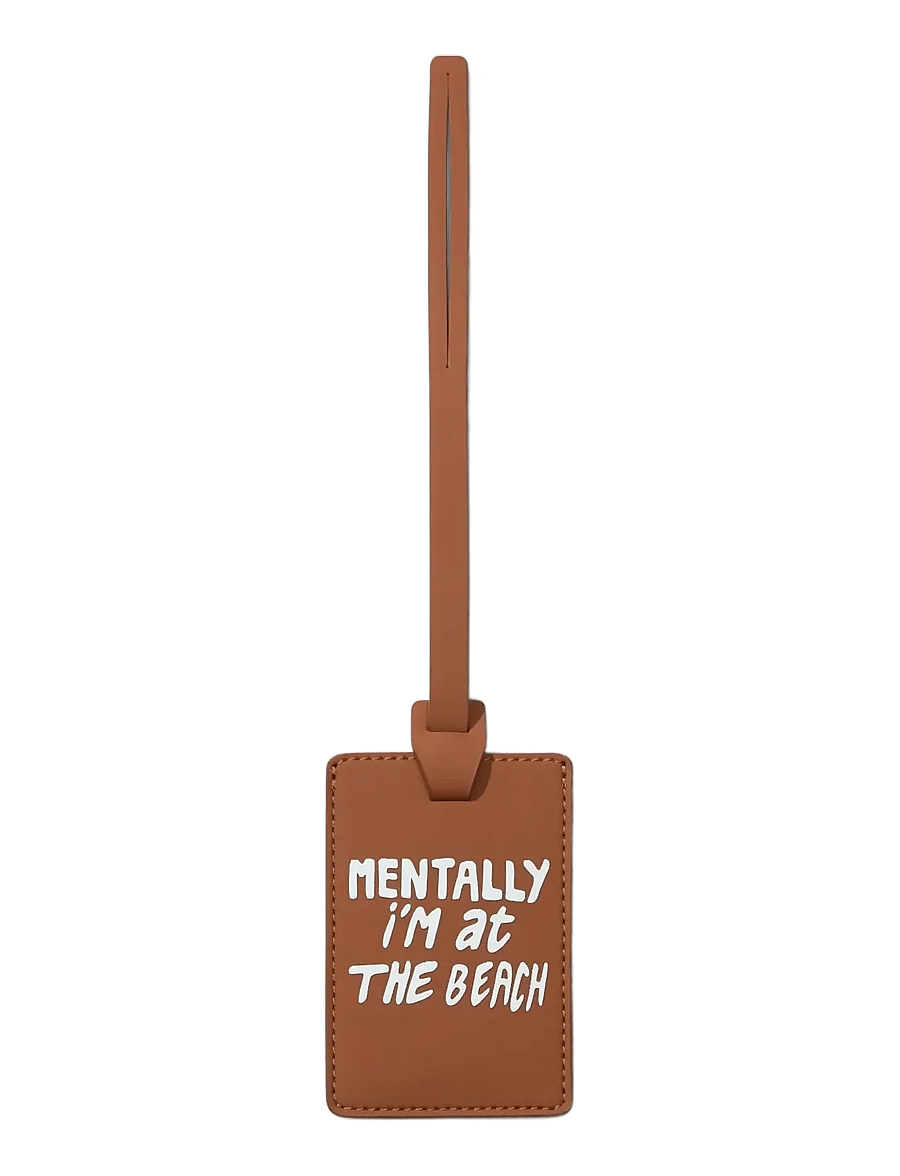 Lipault - LUGGAGE TAG AT THE BEACH - gepäckanhänger - nutsy nut - 0