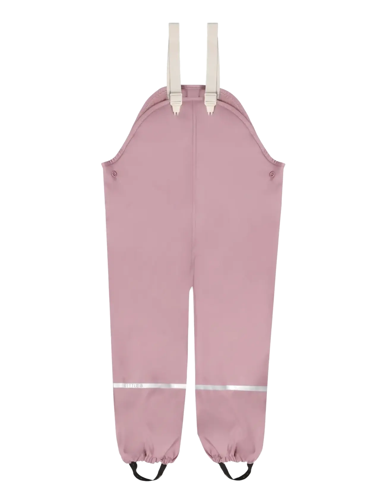 Little B - PU Set AOP w. Fleece - gefütterte regenkleidung - mauve shadow - 2