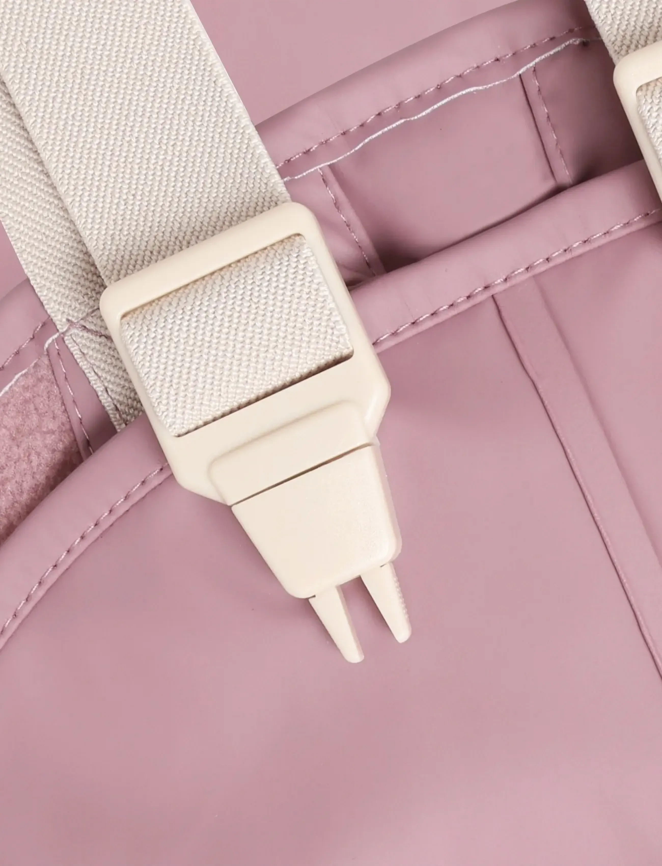Little B - PU Set AOP w. Fleece - gefütterte regenkleidung - mauve shadow - 4