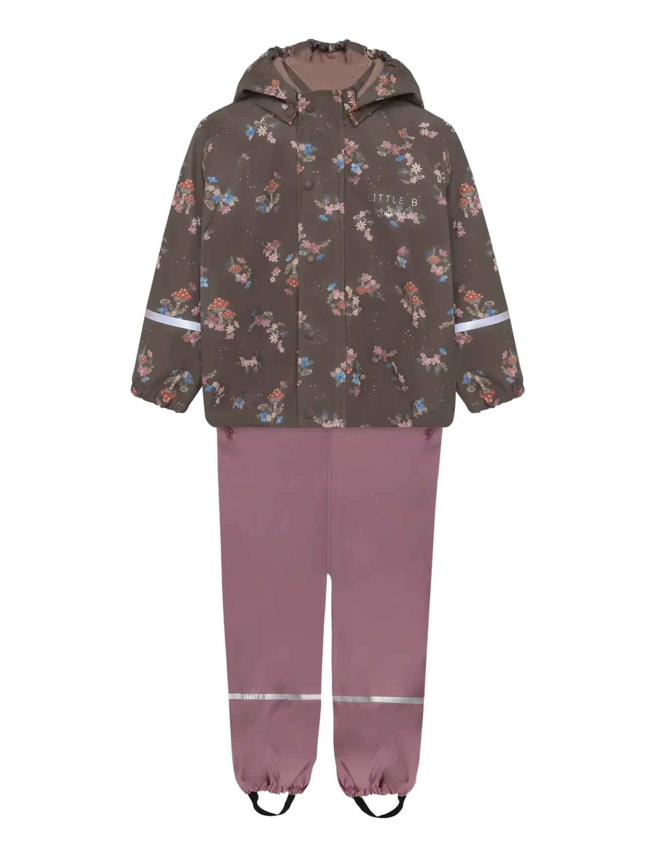 Little B PU Set AOP w. Fleece - Alles anzeigen - WISTFUL MAUVE / pink/rose