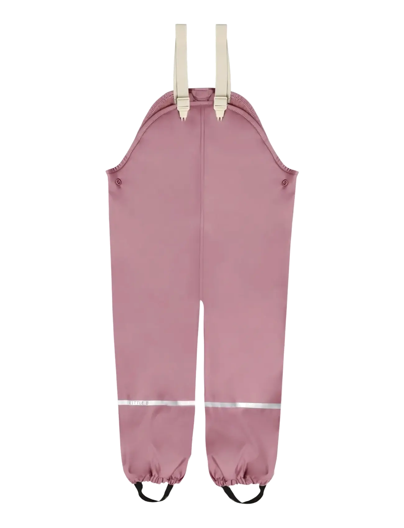 Little B - PU Set AOP w. Fleece - vihmakomplektid - wistful mauve - 2