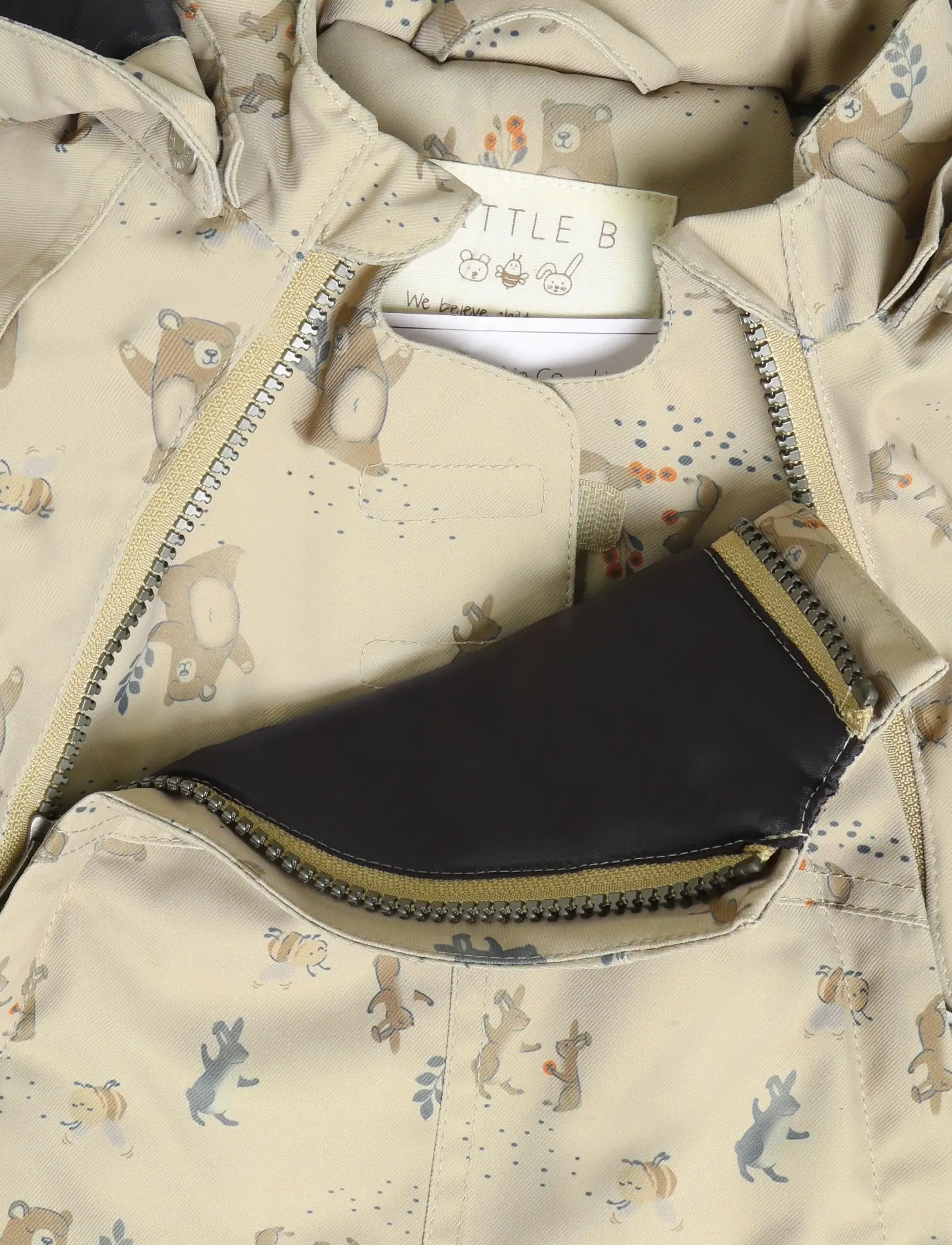 Little B - Winter Coverall Baby - talvekombed - fungi - 3