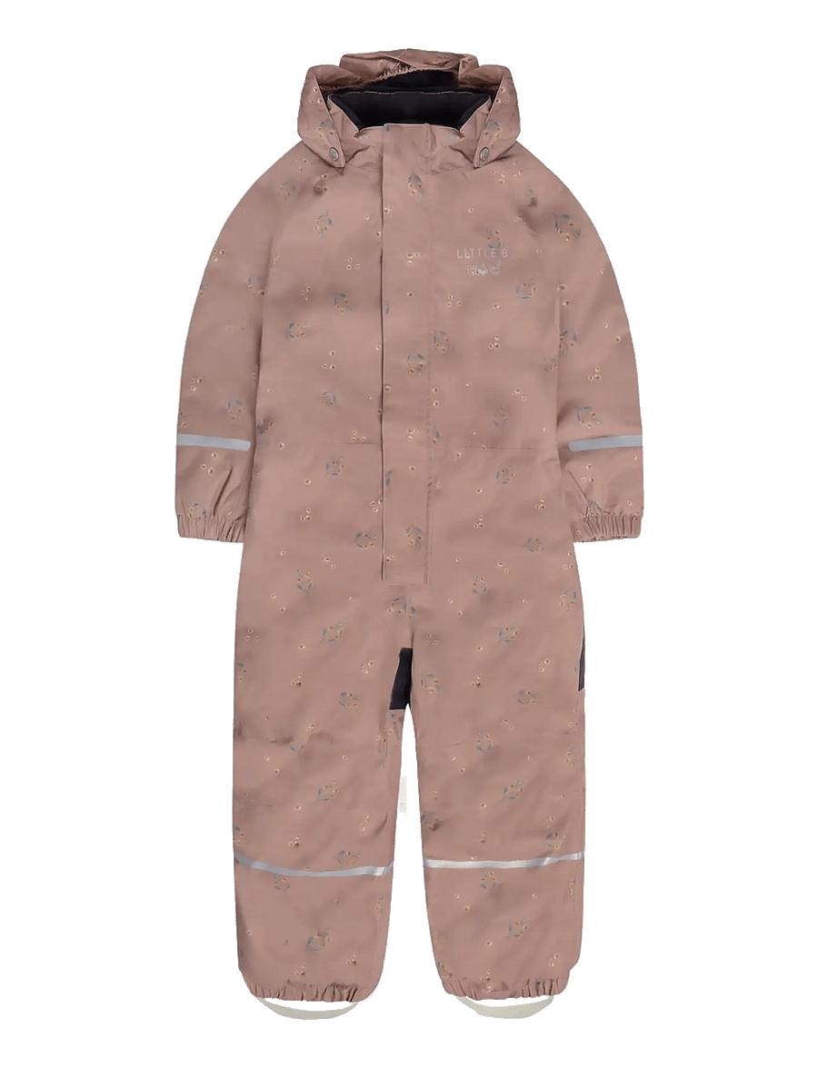 Little B - Winter Coverall AOP - snjógallar - burlwood - 0