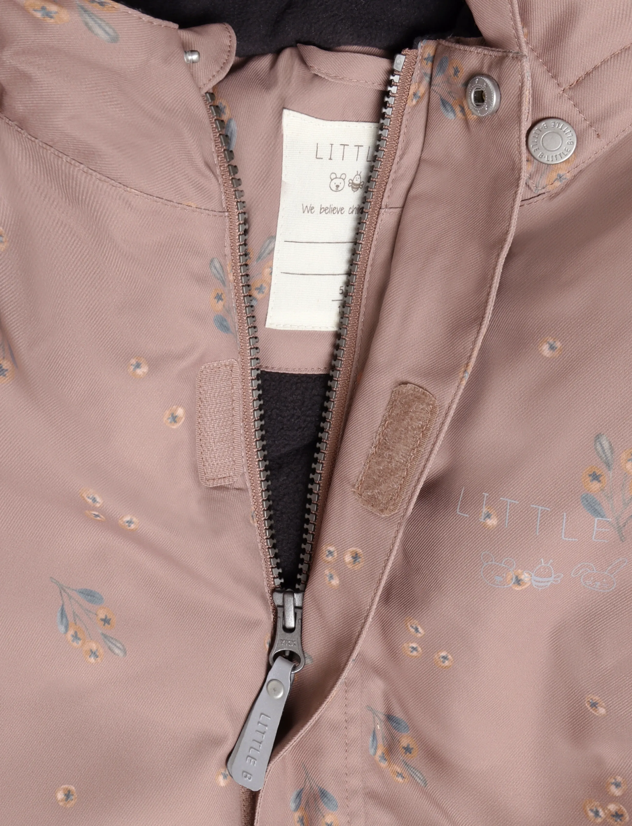 Little B - Winter Coverall AOP - talvekombed - burlwood - 3