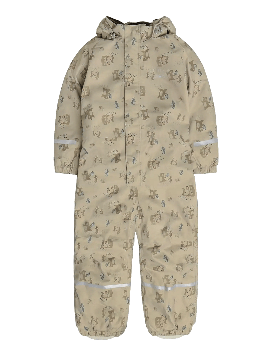 Little B - Winter Coverall AOP - snowsuit - fungi - 1