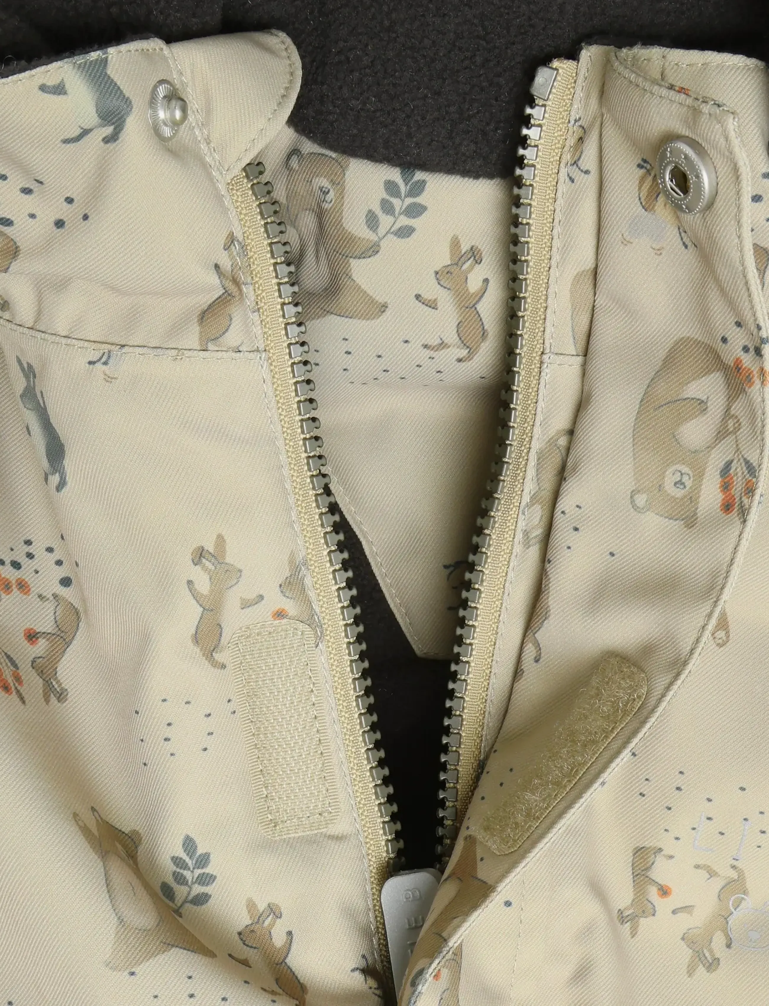 Little B - Winter Coverall AOP - talvekombed - fungi - 3