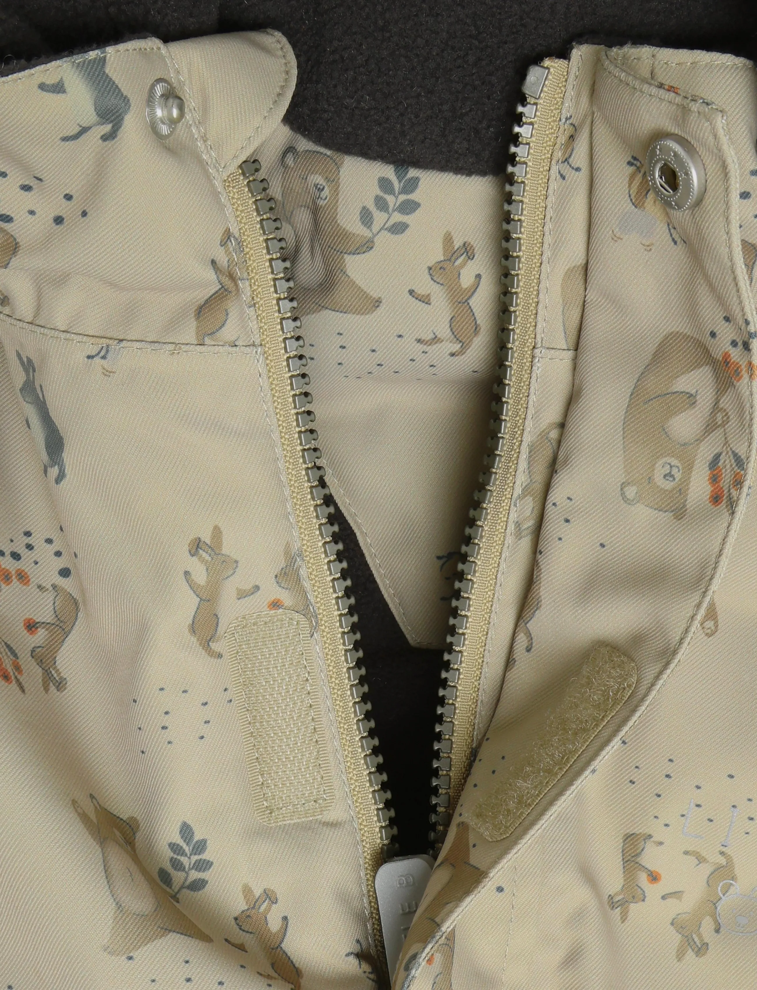 Little B - Winter Coverall AOP - snowsuit - fungi - 5