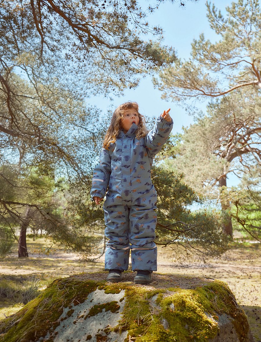 Little B - Winter Coverall AOP - vinteroveraller - stormy weather - 0