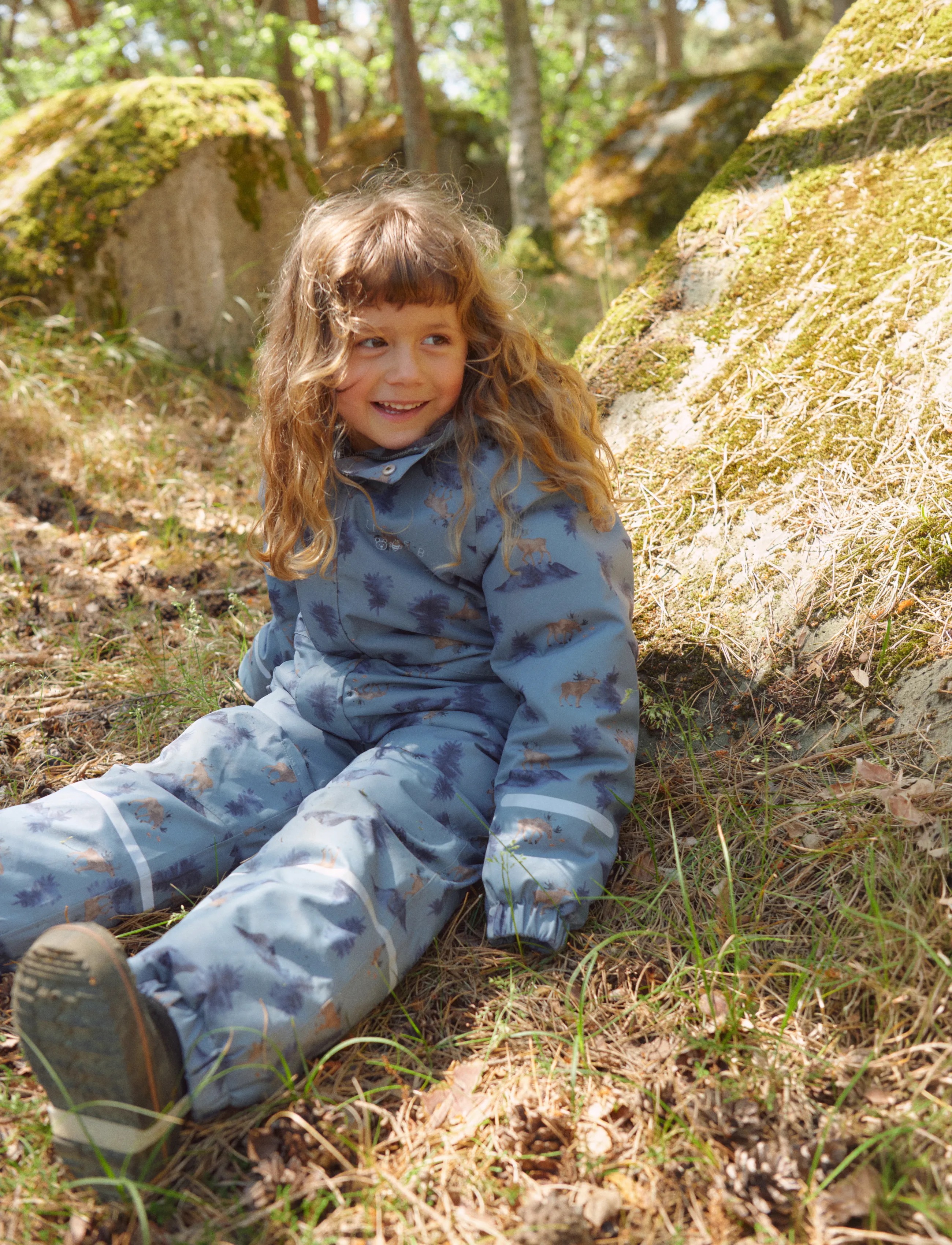 Little B - Winter Coverall AOP - vinteroveraller - stormy weather - 3