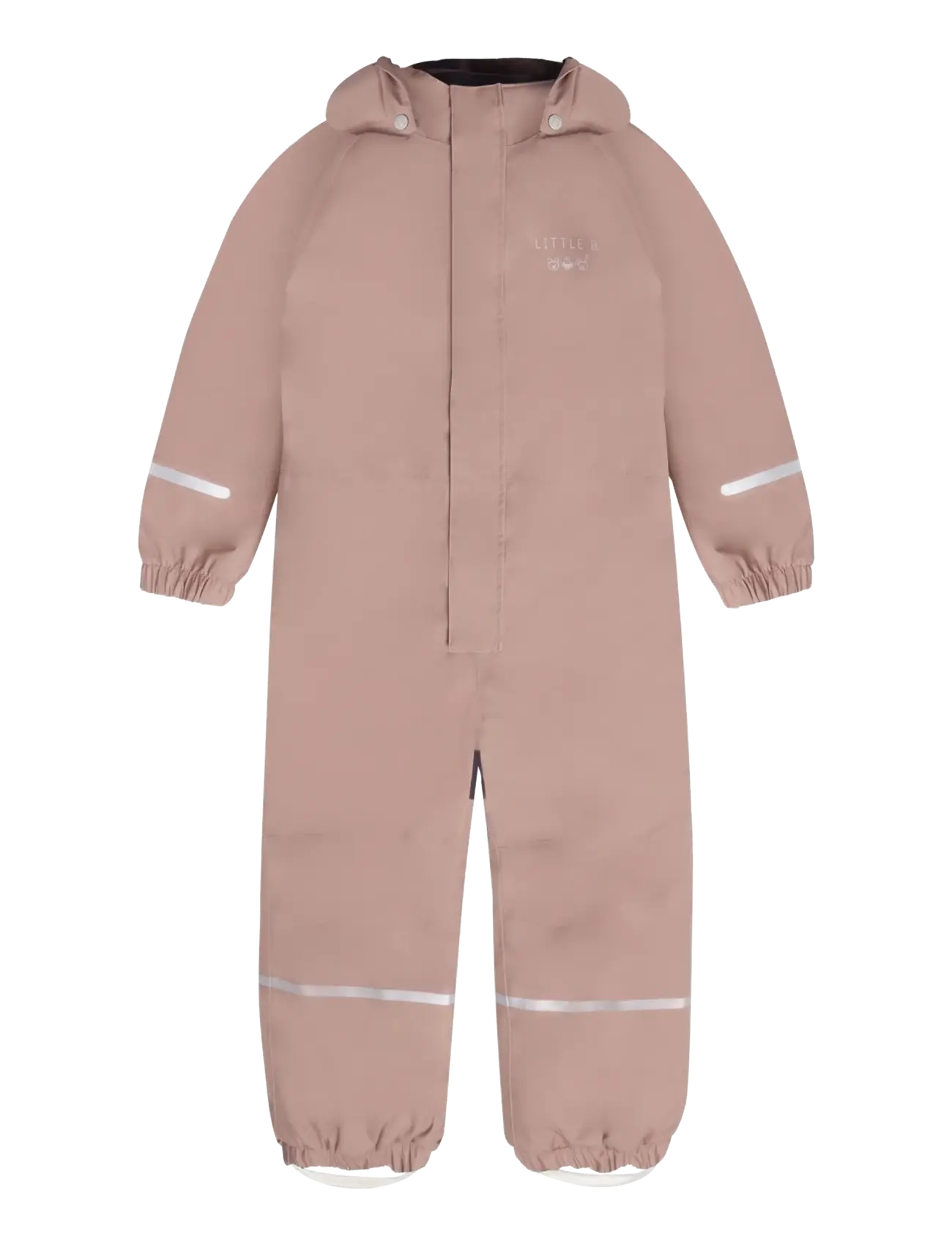 LITTLE B Winter Schneeanzug Solid Pink - 122 - Kinder