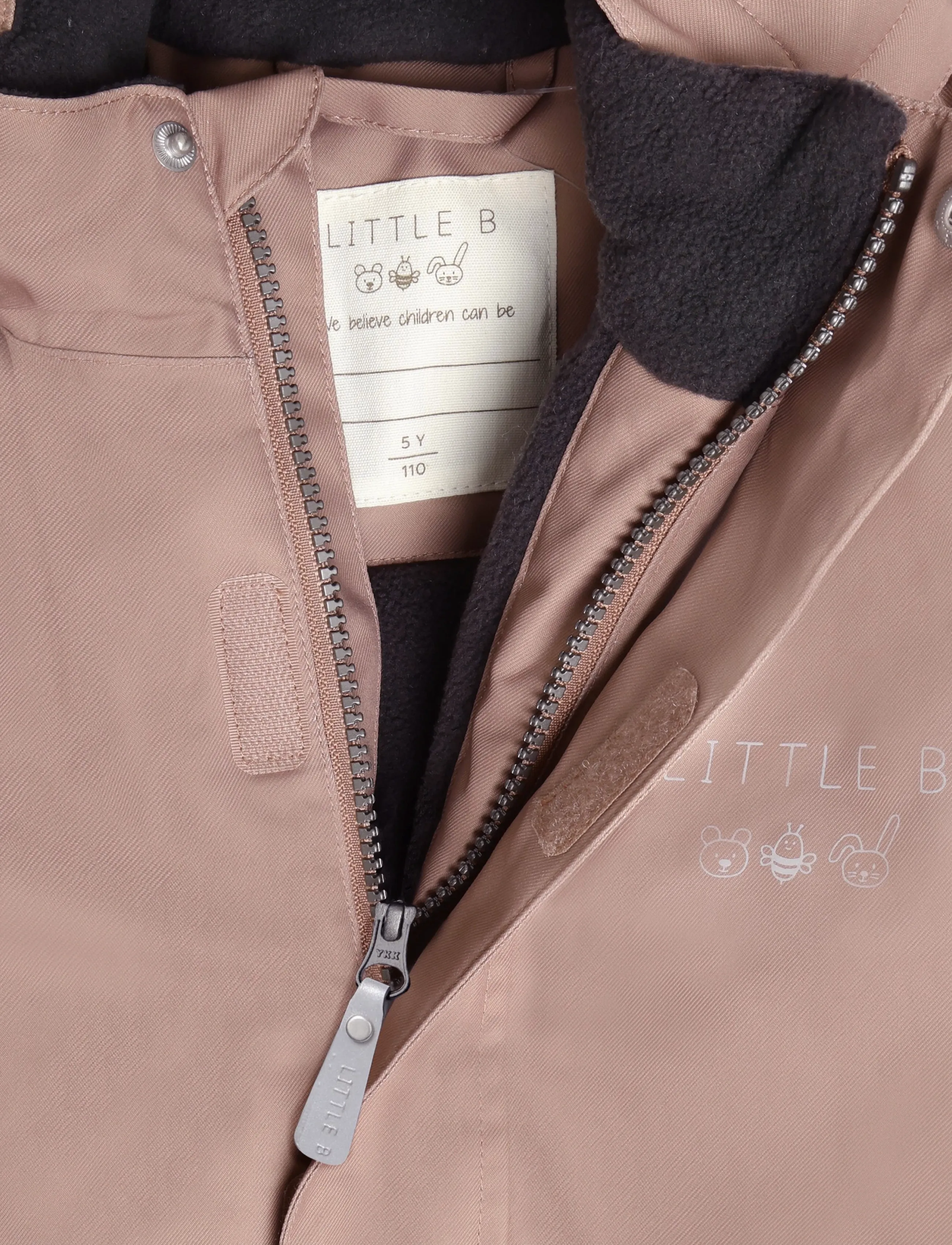 Little B - Winter Coverall SOLID - talvekombed - burlwood - 3