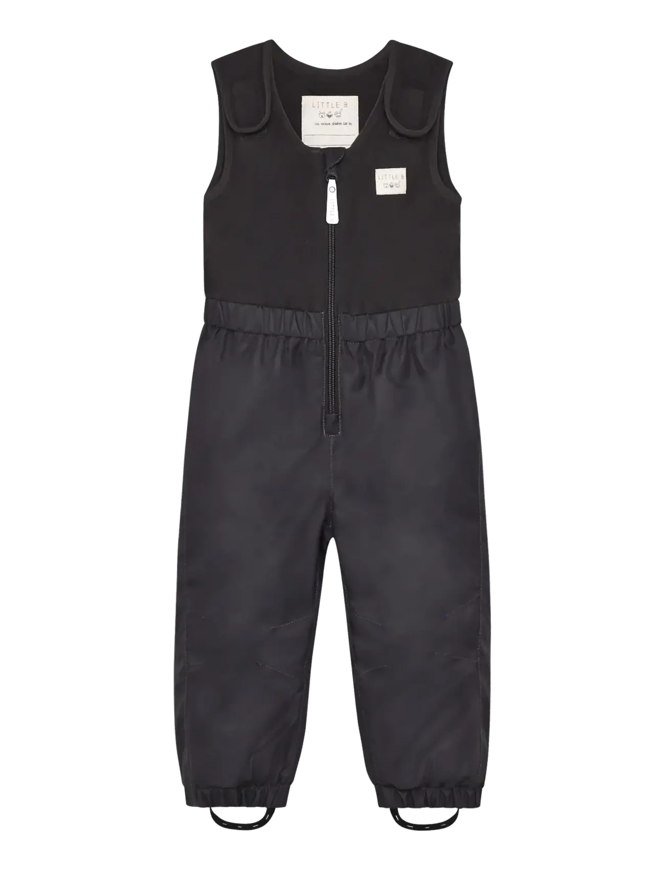 Little B Shell Pant w. Fleece Top - Shop by size - PHANTOM / blue