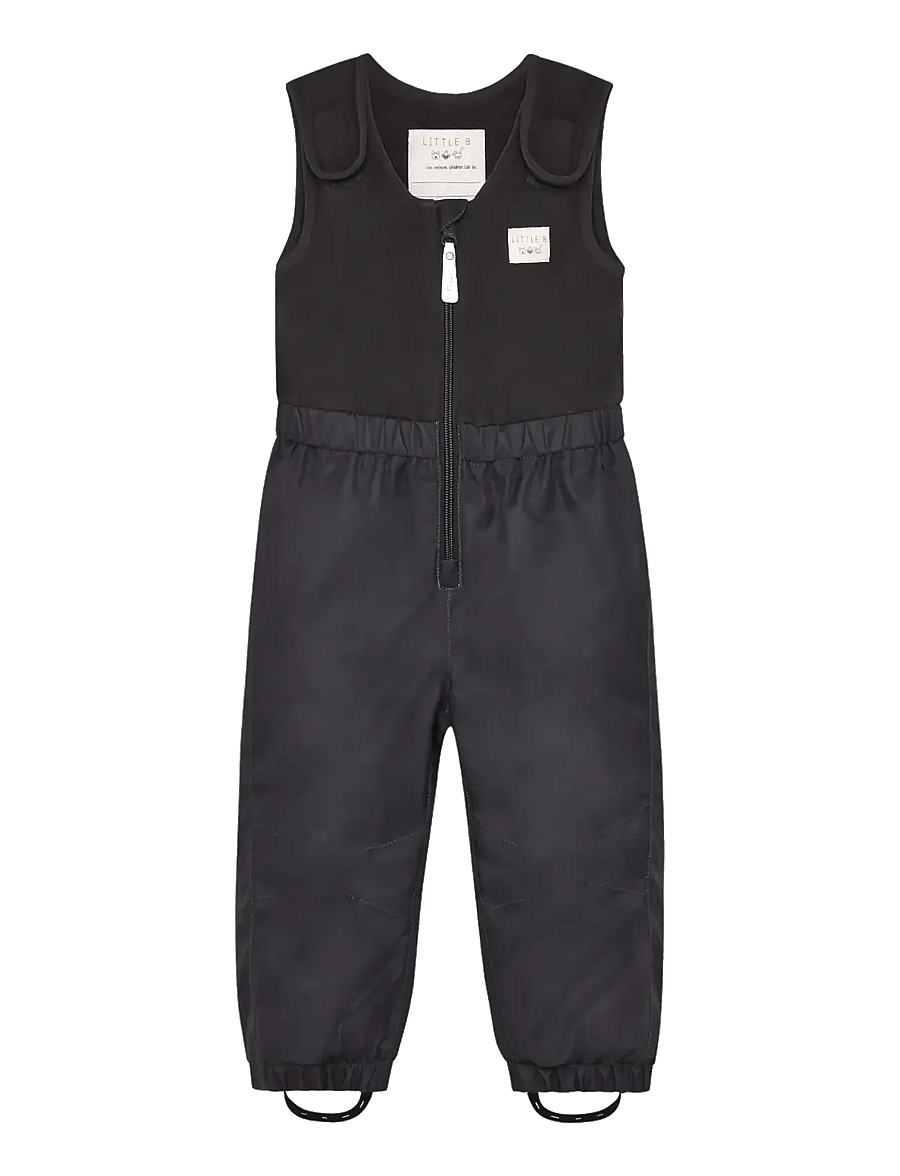 Little B - Shell Pant w. Fleece Top - skalbukser - phantom - 0