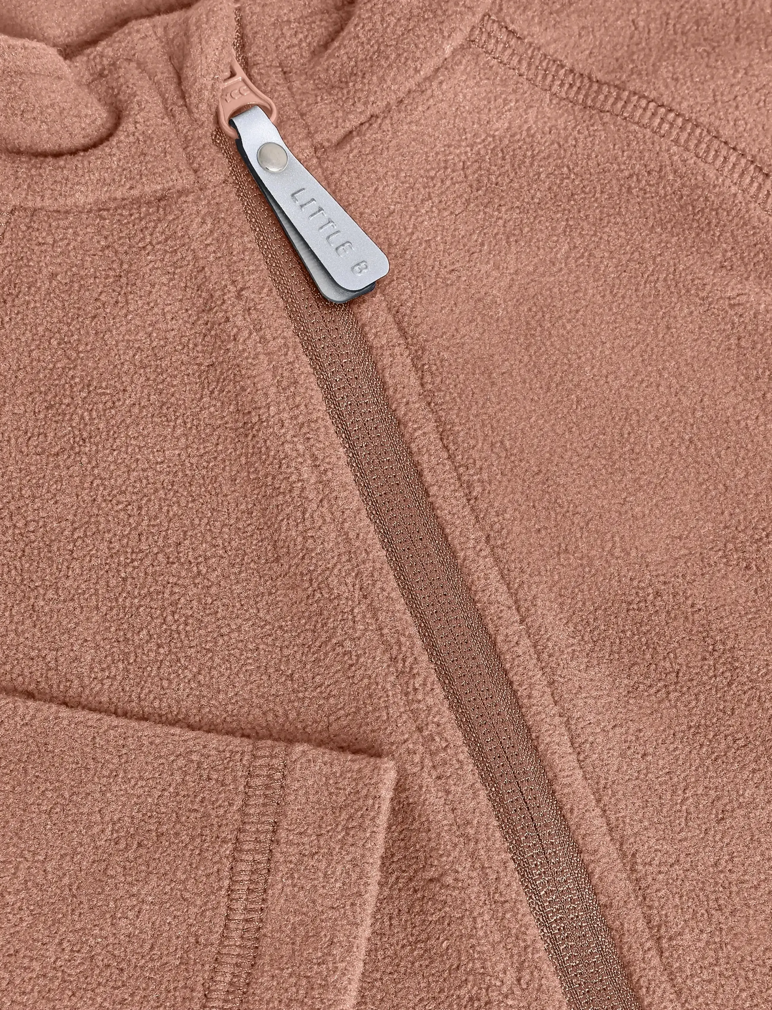 Little B - Fleece Jacket - burlwood - 2