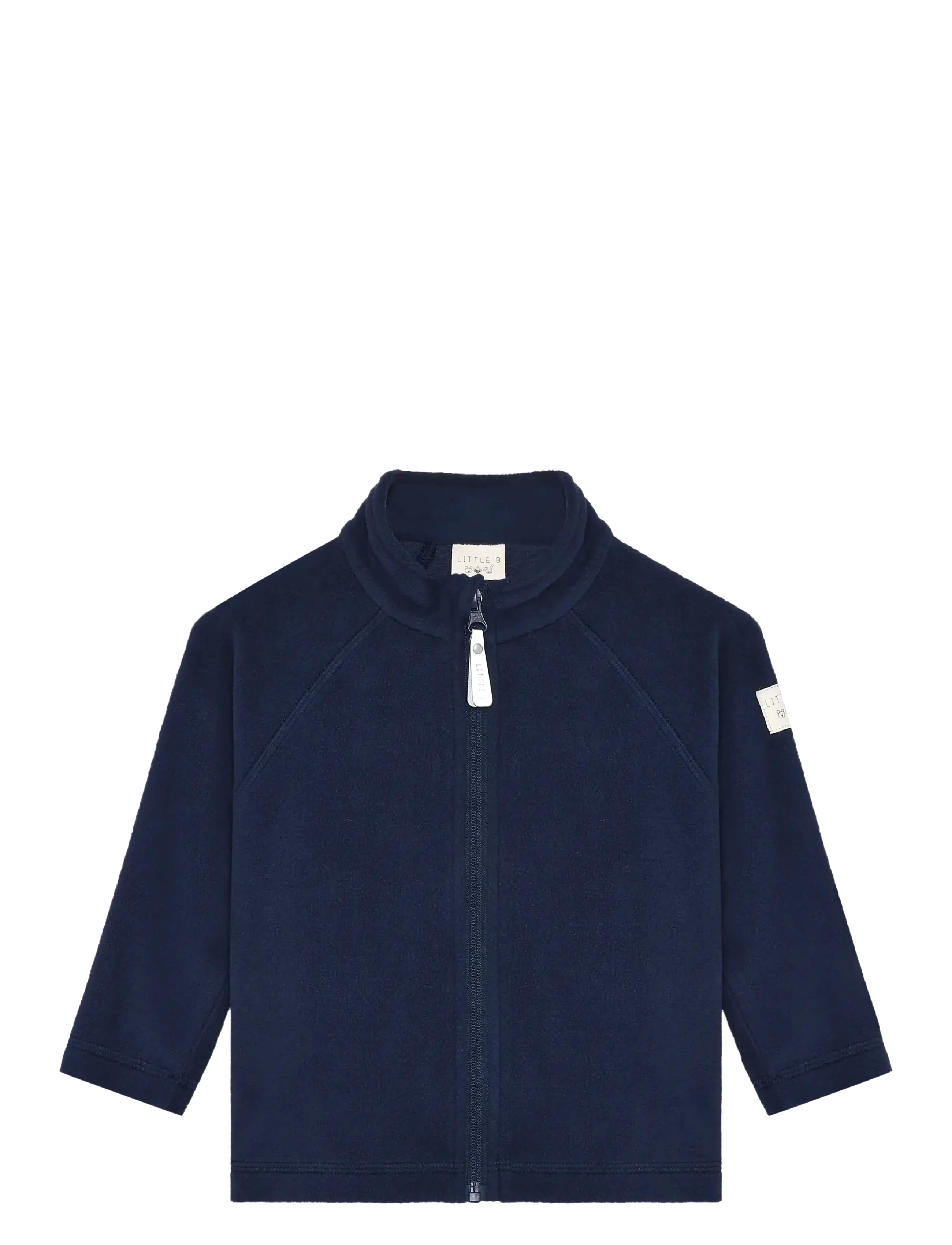 LITTLE B Fleece Jacke Navy - 98 - Kinder