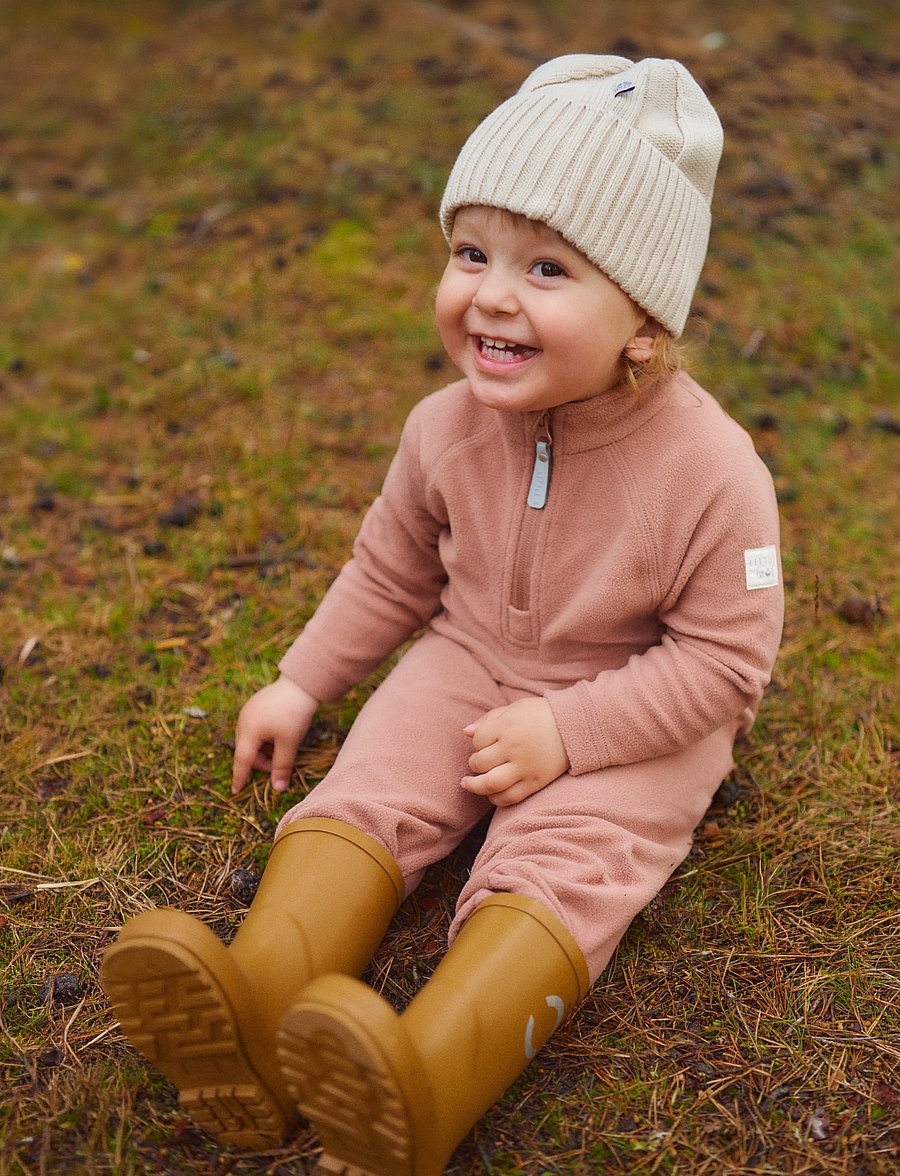Little B - Fleece Half Zip - fleecejacken - burlwood - 0