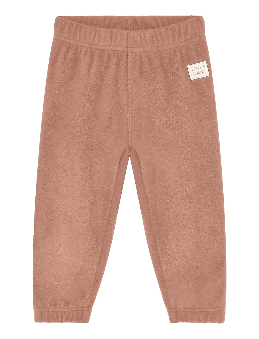 Little B - Fleece Pants - fleecehosen - burlwood - 0