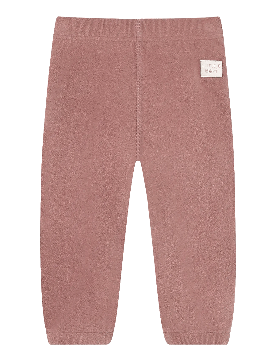 Little B - Fleece Pants - fliispüksid - burlwood - 1