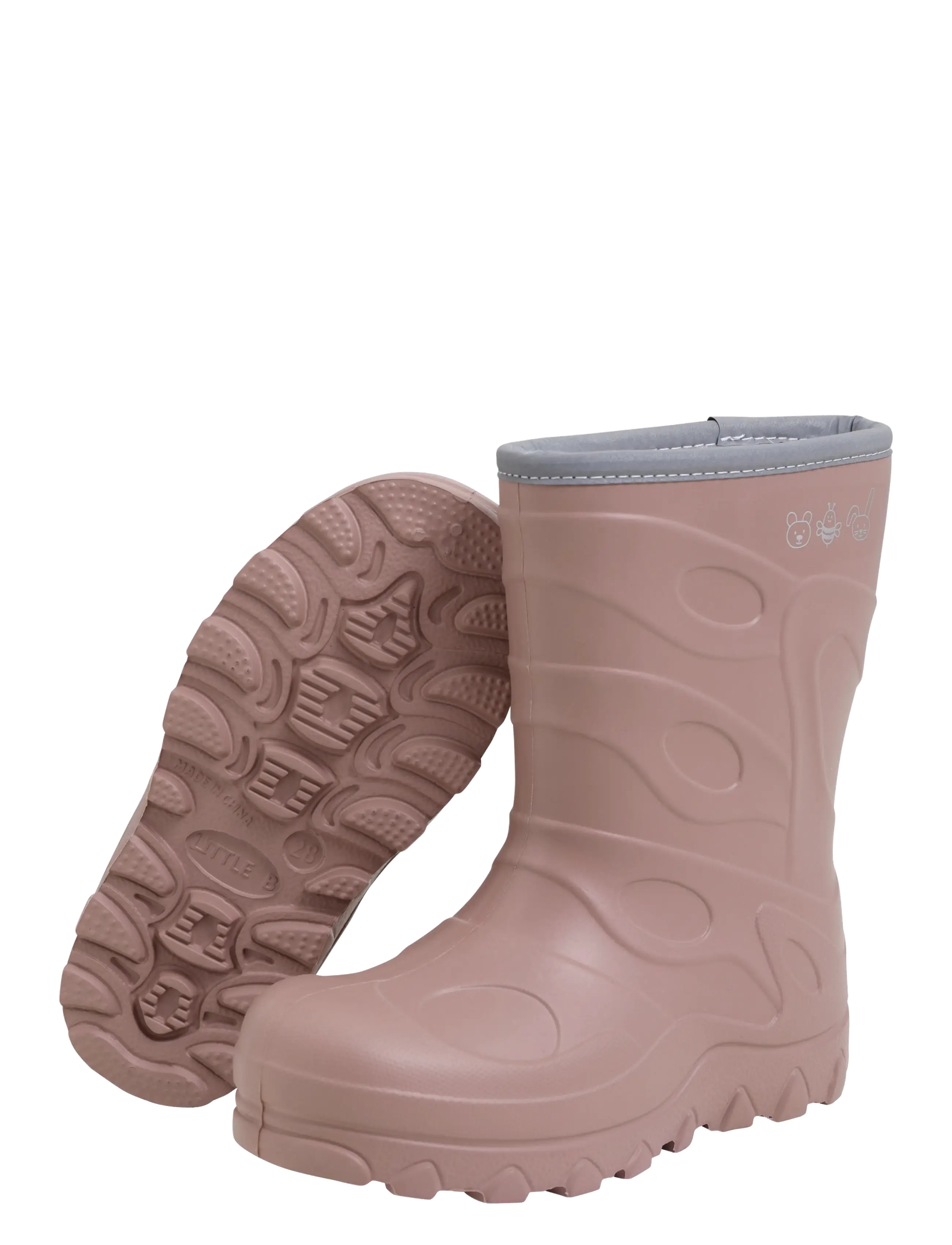 Little B - EVA Thermal Boots - lined rubberboots - burlwood - 2