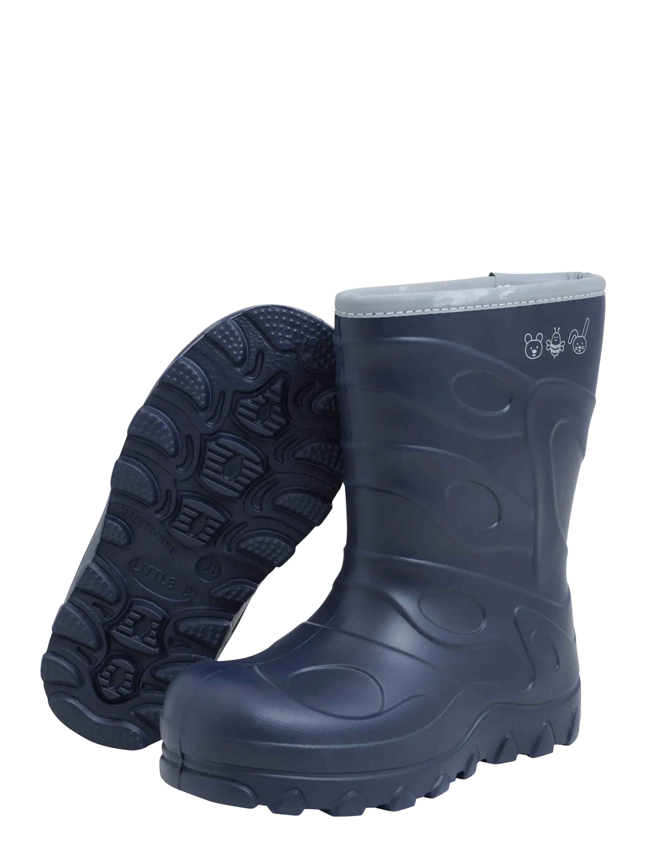 Little B - EVA Thermal Boots - gefütterte gummistiefel - navy - 2