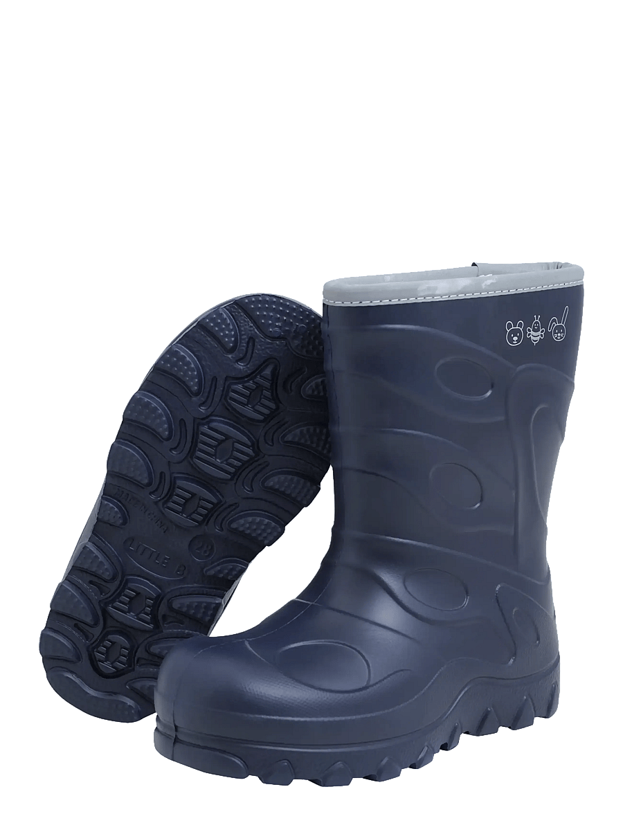 Little B - EVA Thermal Boots - gefütterte gummistiefel - navy - 2