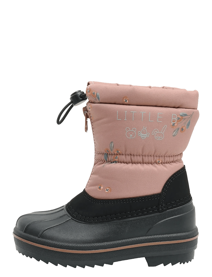Little B - Winter Boots AOP - vinterstøvler - burlwood - 1