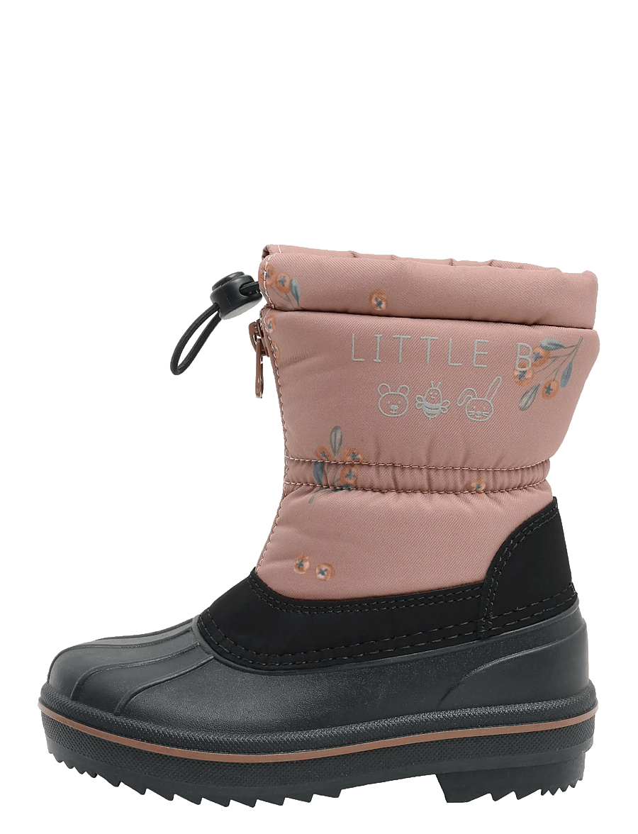 Little B - Winter Boots AOP - talvesaapad - burlwood - 1