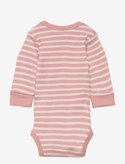Little B - Baby body long sleeve cotton - long-sleeved - vintage soft powder stripe - 1