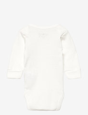 Little B - Baby body long sleeve cotton - pikkade varrukatega - new white - 1