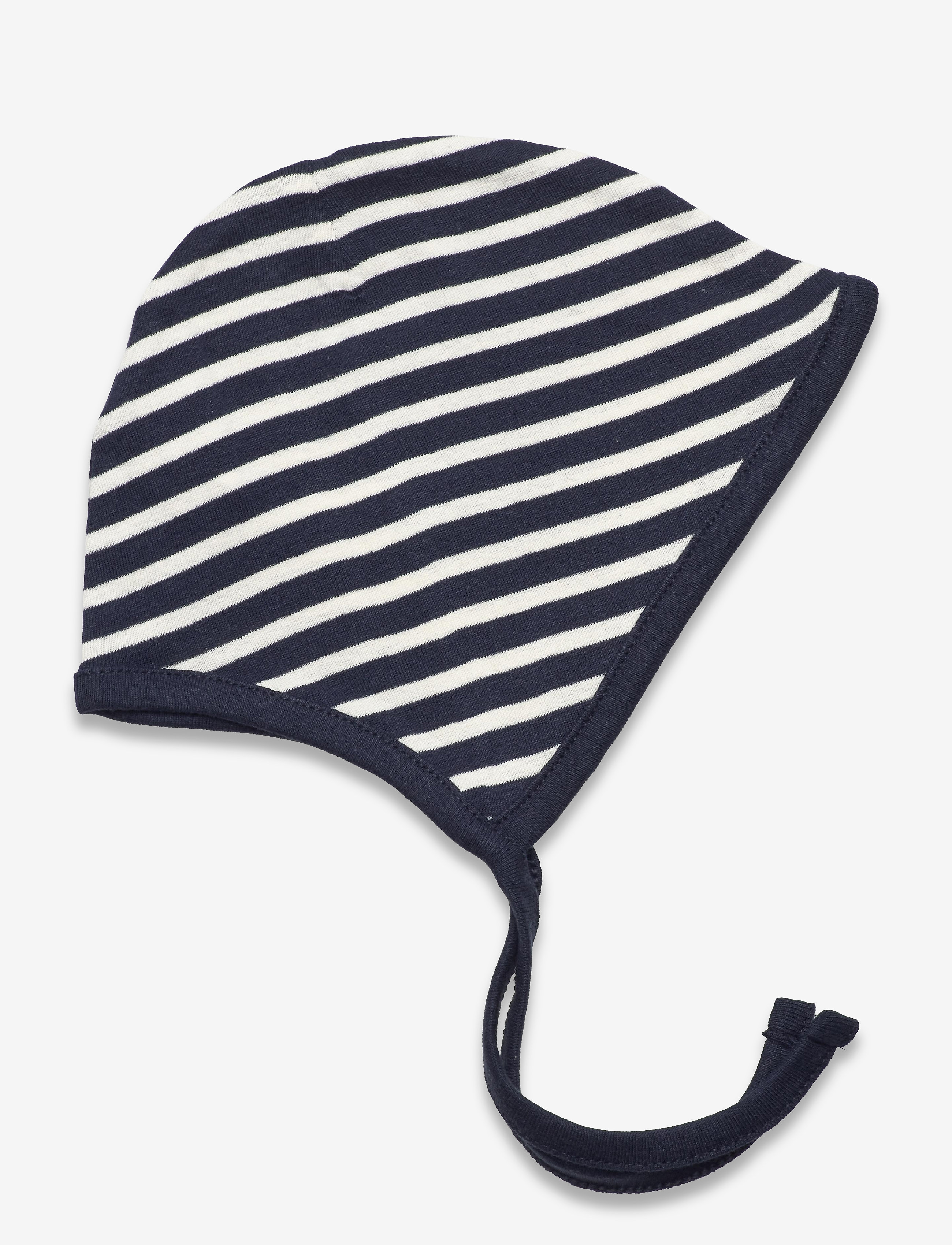 Little B Baby hat cotton - Winteraccessoires - NAVY IVORY STRIPE / multi