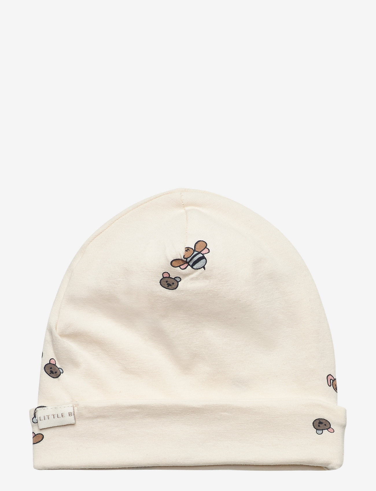 Little B - Baby hat cotton - laveste priser - lovechild ivory print - 0