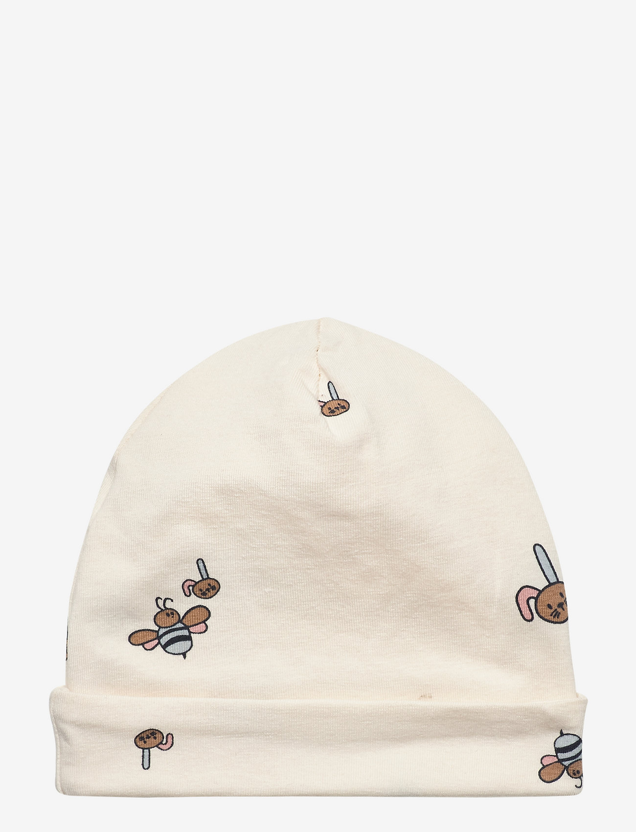 Little B - Baby hat cotton - de laveste prisene - lovechild ivory print - 1