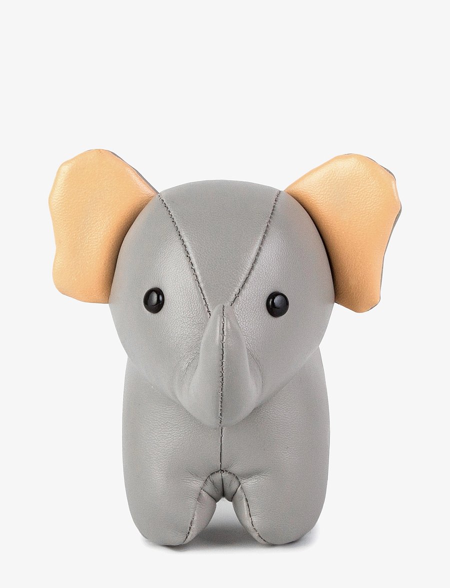 Little big friends - Tiny Friends - Vincent the Elephant - mjukisdjur - grey - 1