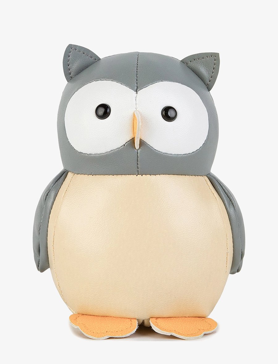 Little big friends - Tiny Friends - Colette the Owl - mjukisdjur - grey - 1