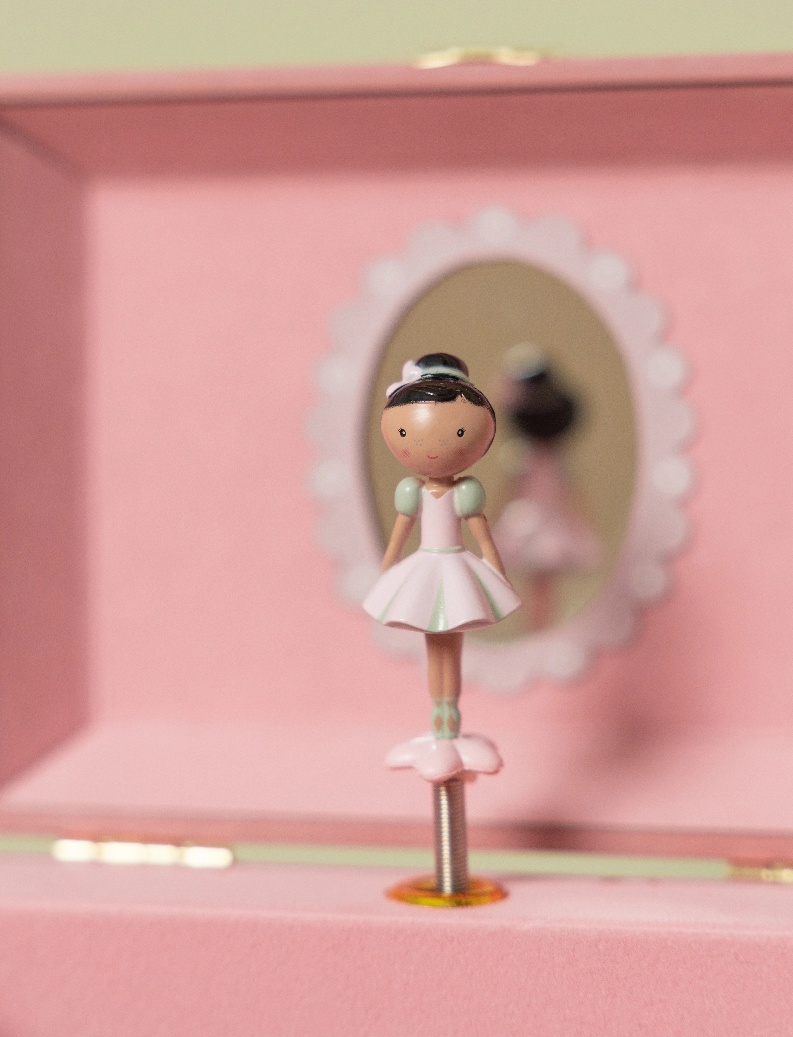 Little Dutch - Little Dutch - Evi Smykkeskrin med Musik - smykkeskrin - pink - 2