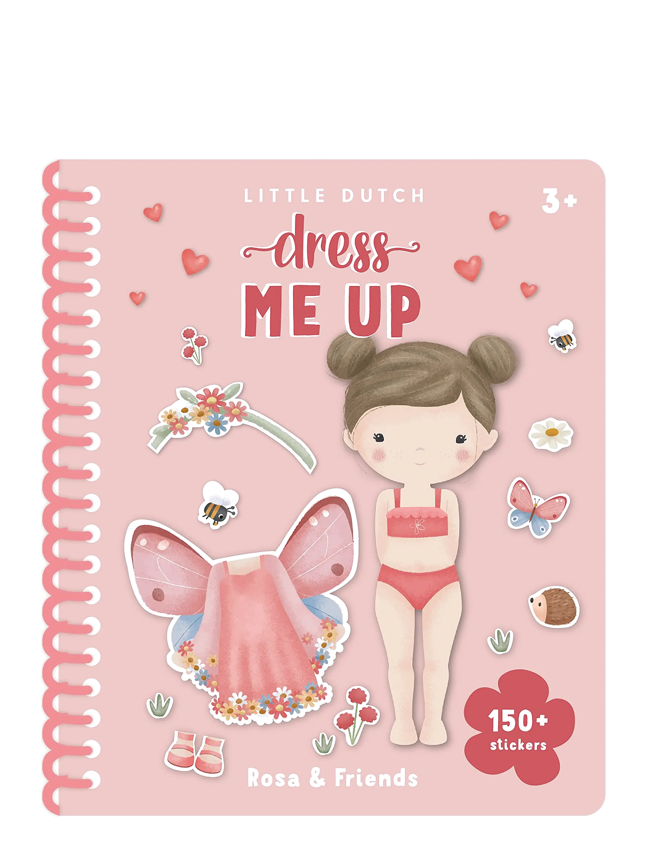 Little Dutch Little Dutch - Udklædningsbog Rosa & Friends - App deal - PINK / pink/rose