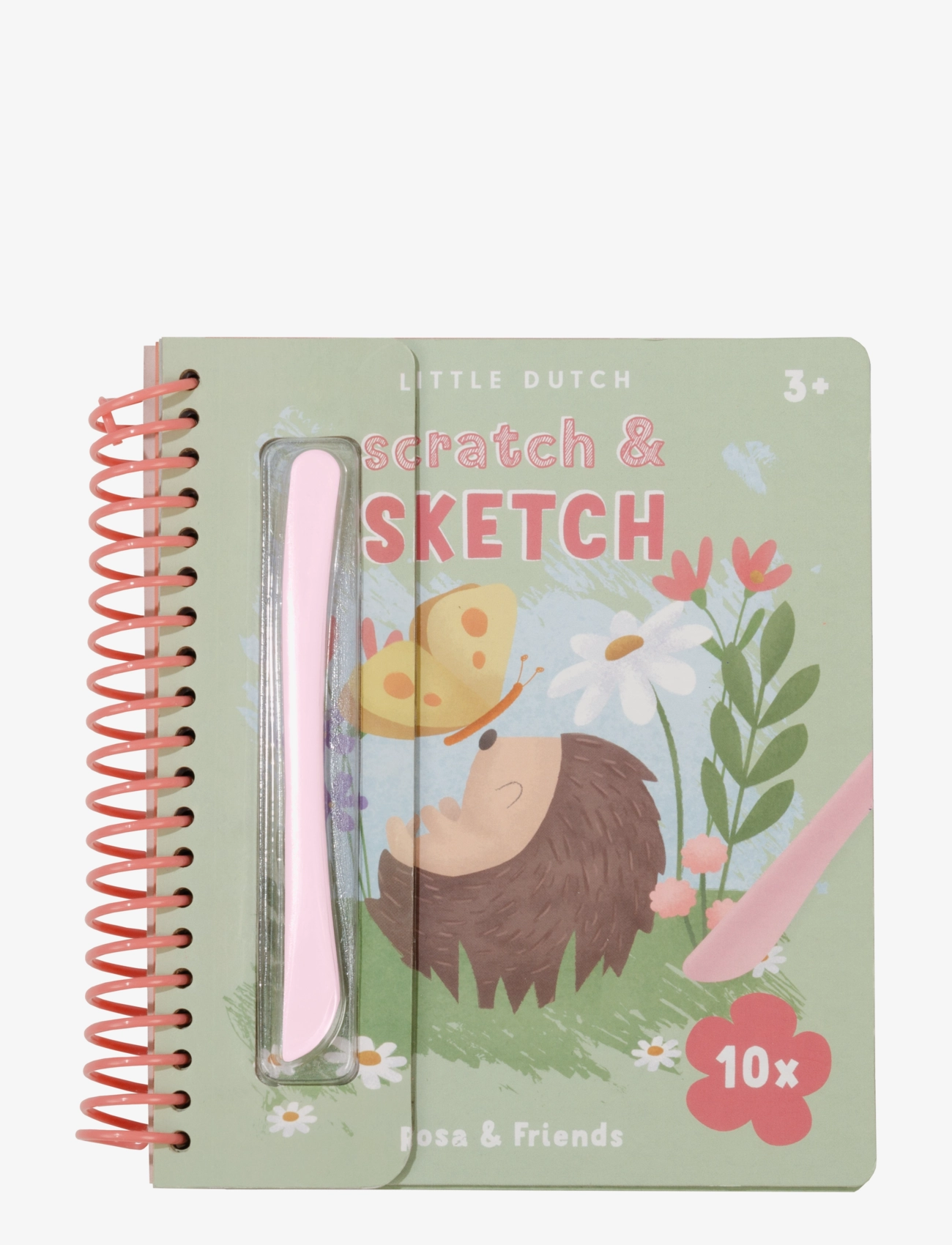 Little Dutch - Little Dutch - Skrabebog Rosa & Friends - pink - 1