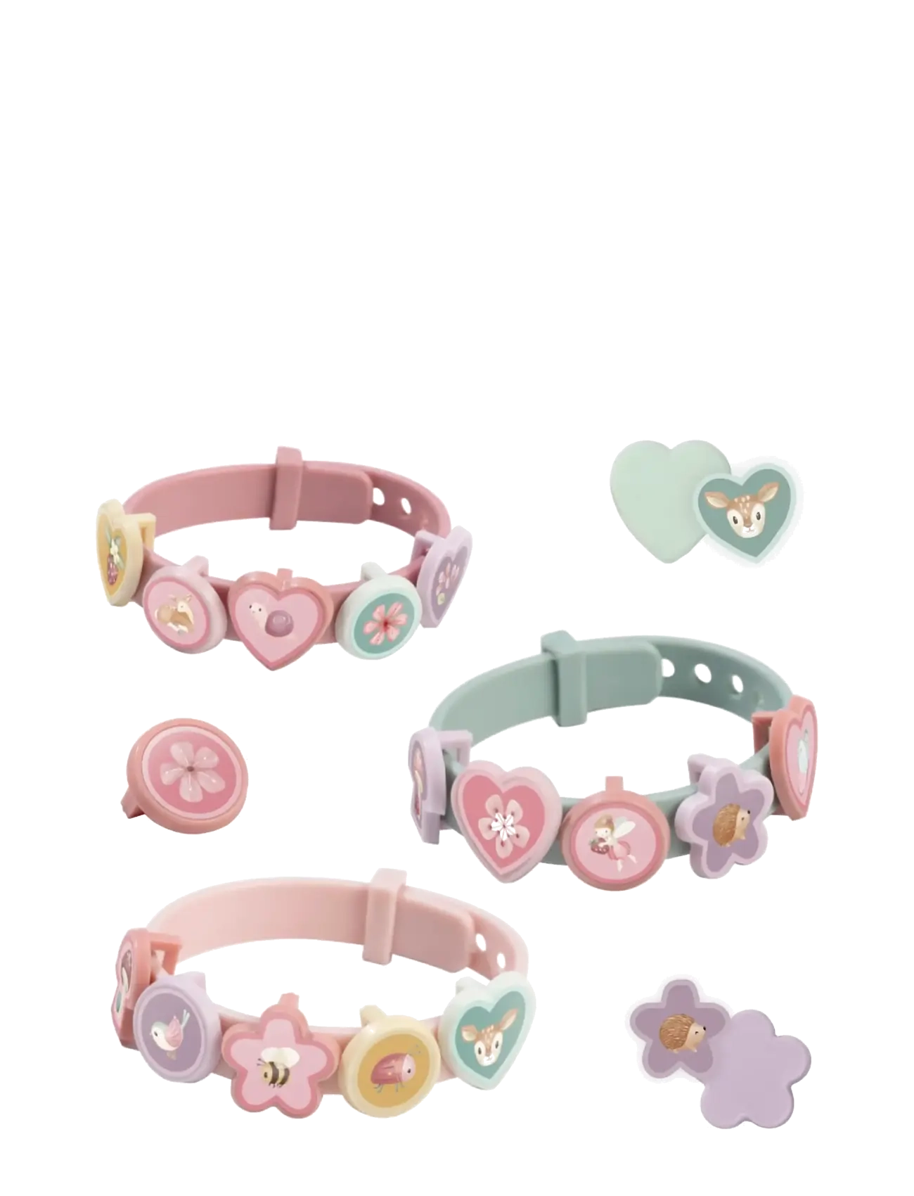 Little Dutch - Slide charm bracelets - Fairy Garden - smycken & accessoarer - pink - 2