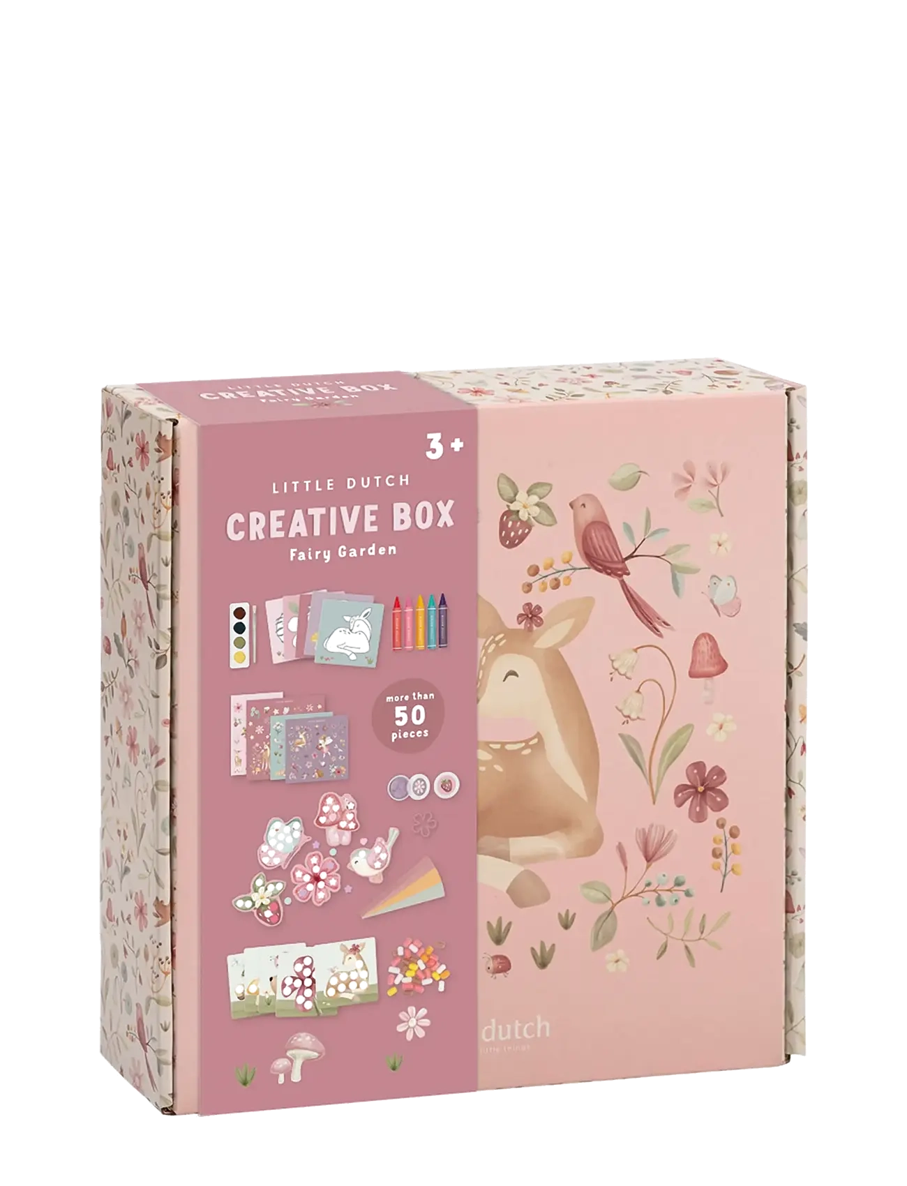 Little Dutch Creativity box - Fairy Garden - Pysselset - PINK / pink/rose