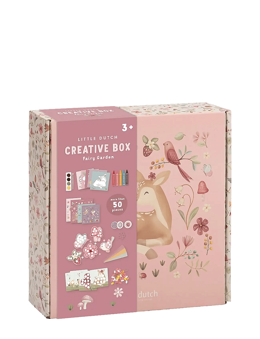 Little Dutch - Creativity box - Fairy Garden - hobbysett - pink - 1