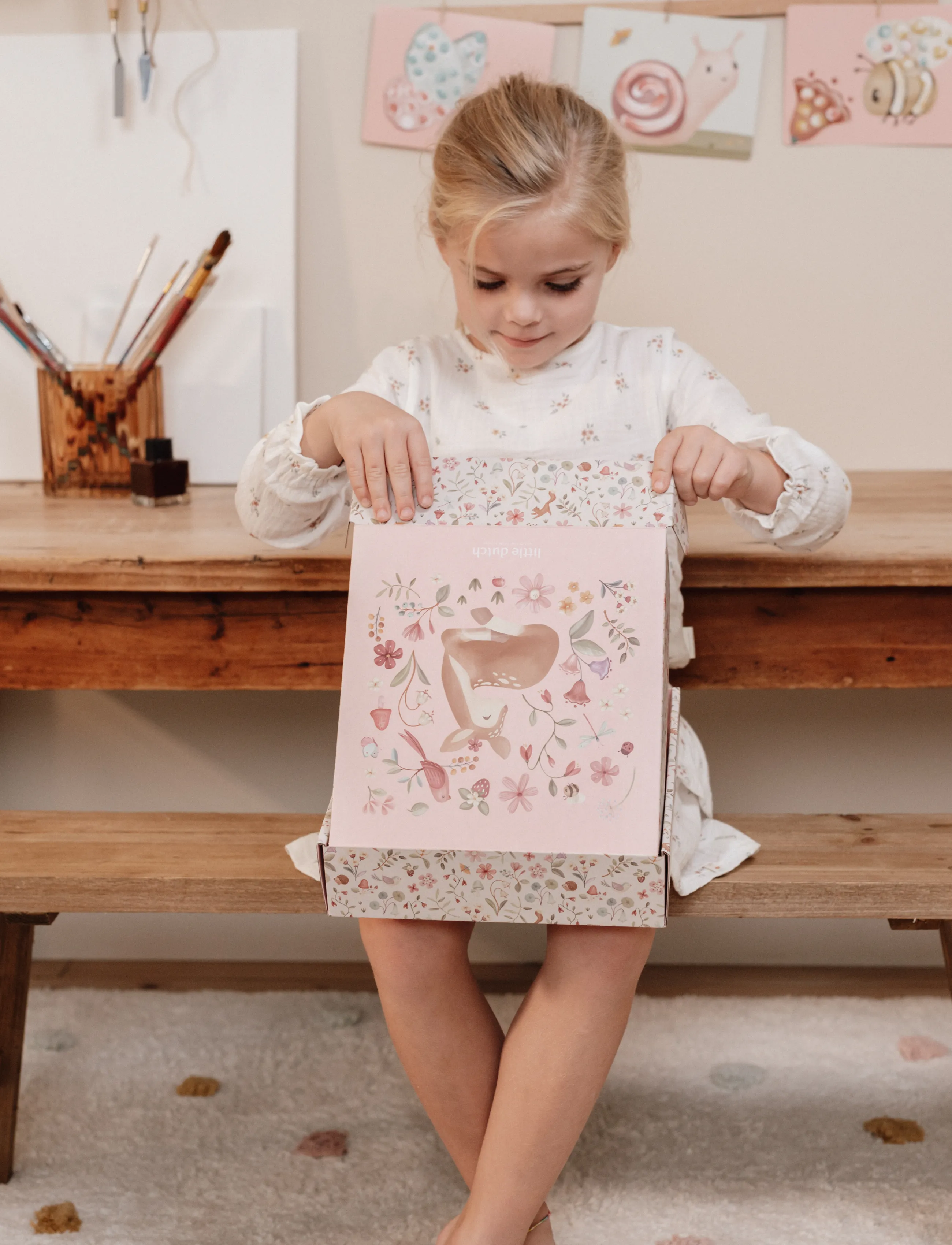 Little Dutch - Creativity box - Fairy Garden - pink - 4