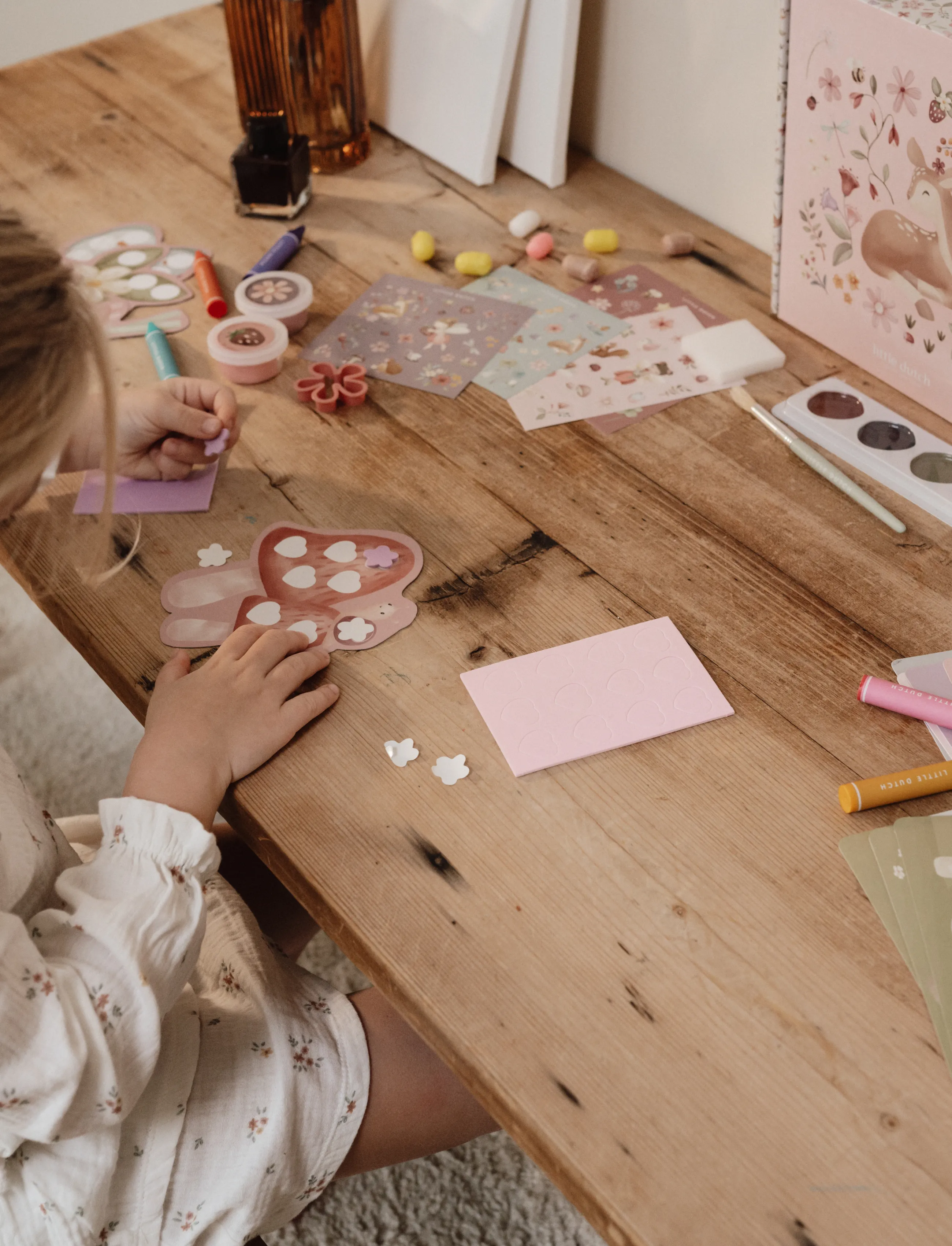Little Dutch - Creativity box - Fairy Garden - pink - 5