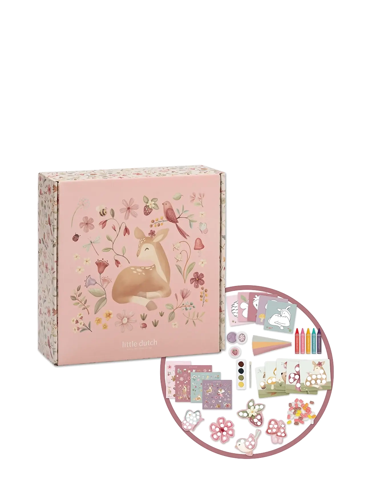 Little Dutch - Creativity box - Fairy Garden - pink - 3