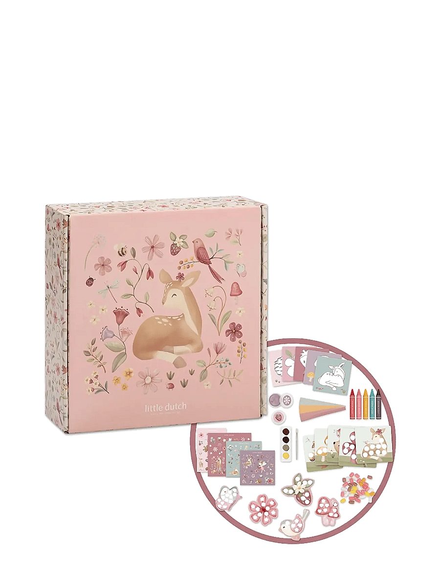 Little Dutch - Creativity box - Fairy Garden - hobbysett - pink - 3