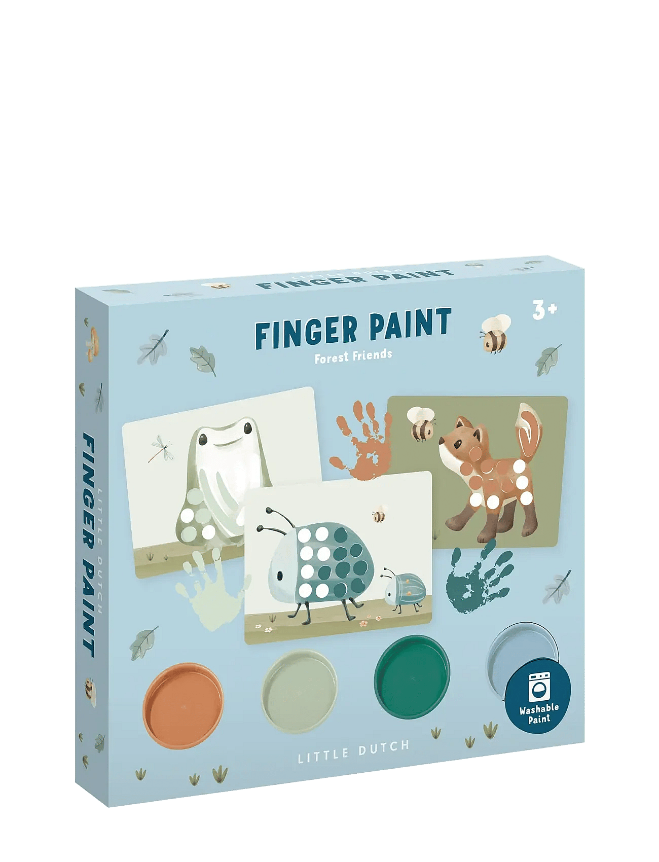 Little Dutch - Fingerpaint set - Forest Friends - MULTI